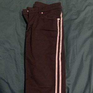 Levi black jeans with 3 M lines 33/34